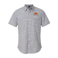 A NEW PRODUCT Burnside Textured Solid Short Sleeve Shirt