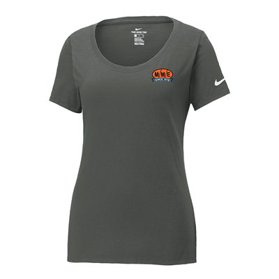 Nike Ladies Dri-FIT Cotton/Poly Scoop Neck Tee